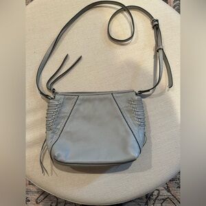 NWT Vince Camuto crossbody leather bag. Color:full steam